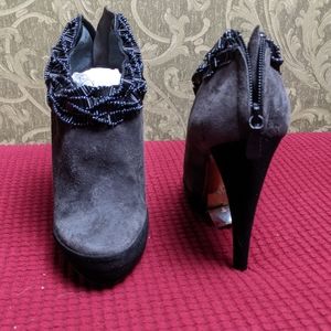 Bossmoda Soft Suede Black Size 37 / 6.5